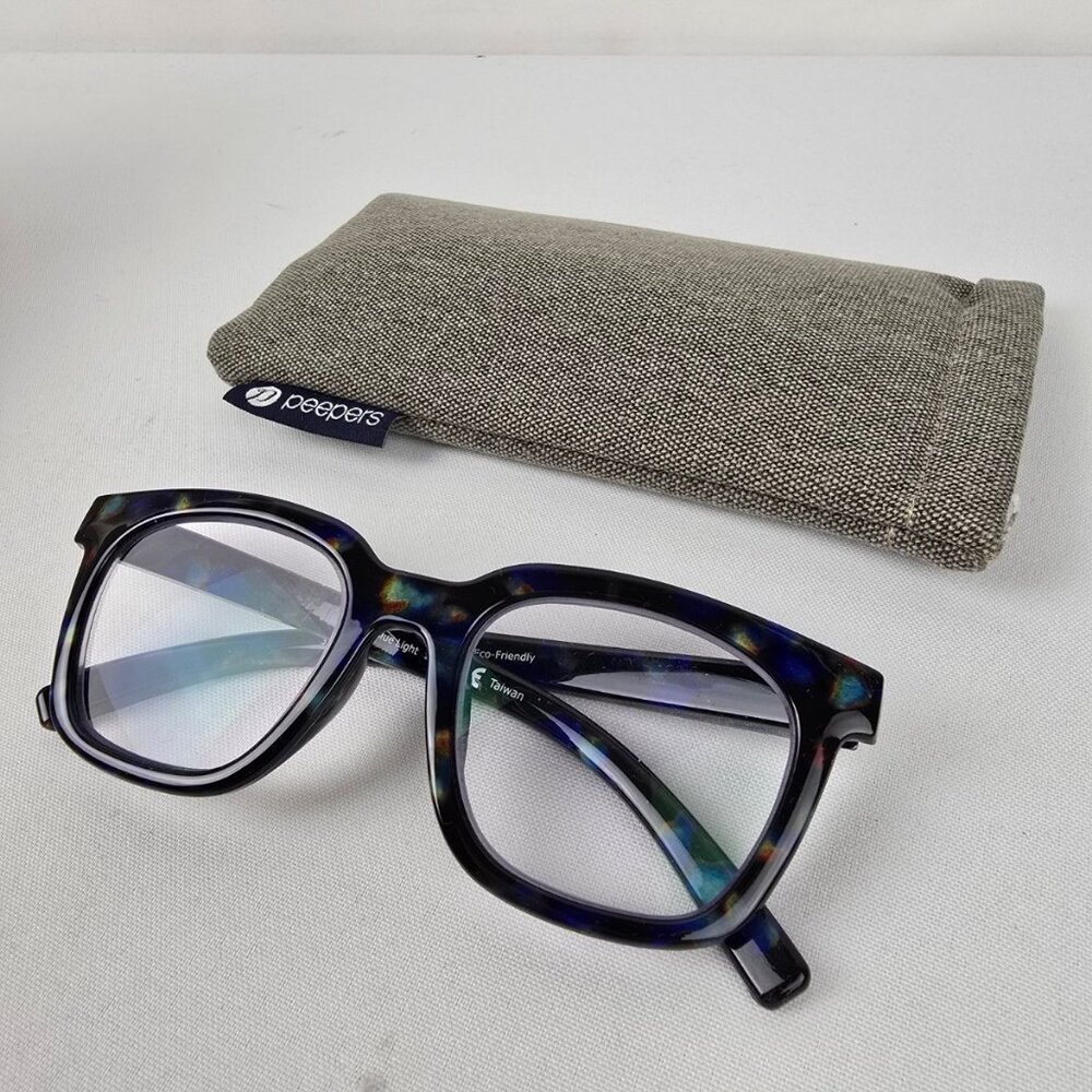 Peepers Blue Light Glasses 3364 To The Max +350 Reading Glasses